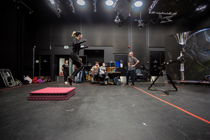 Motion Capture Studio at UCA Farnham