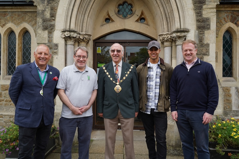 l-r: George Murray, Martin Charter, John Ward, Will Kirk, Greg Stafford