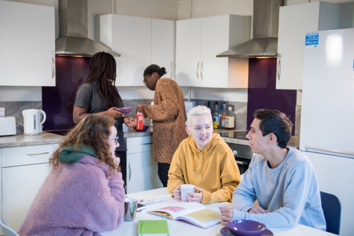 Communal areas in your halls accommodation are a perfect place to play games